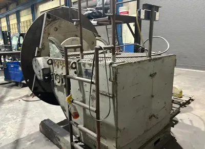 20,000 LB ARONSON MODEL #HD200A POWERED WELDING POSITIONER: YOBRO #24905