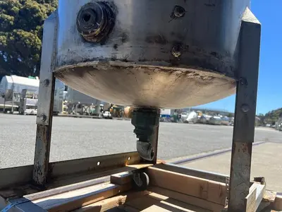 Tank, 100 Gallon, Stainless Steel, Agitated, Dish Bottom #S745084