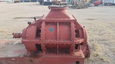 USED ROOTS CONNERSVILLE TYPE RCV 16X28 ROTARY POSITIVE VACUUM PUMP / BLOWER
