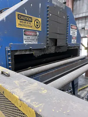Used 2010 Wheelabrator 6 ft x 36 in Conveyor Blaster Finishing Machines Illinois US | Machine Tool Bids #1295426