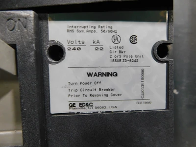 GE _UNKNOWN_ Electrical Panel & Distribution Boards | Equipment Recovery Corp. (12)