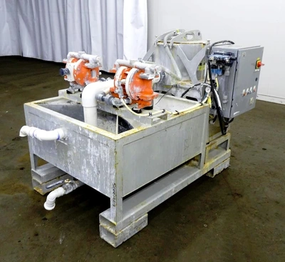 US Centrifuge M412 solid basket centrifuge.
