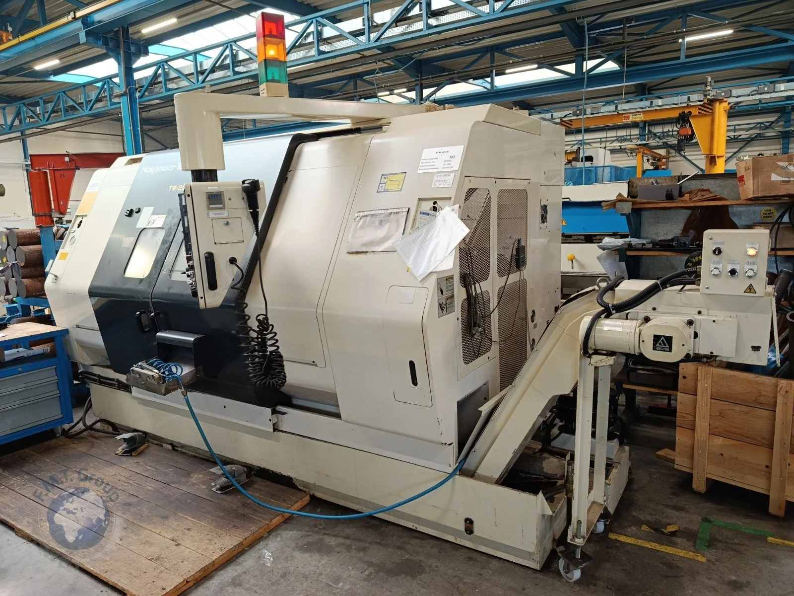 Used 1998 NAKAMURA - TOME TW 20 CNC Lathes SK | F.M.T. Group s.r.o. #1543372