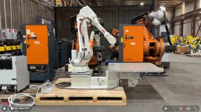 ABB MTD 500 Motor and Gear Unit with Workstation