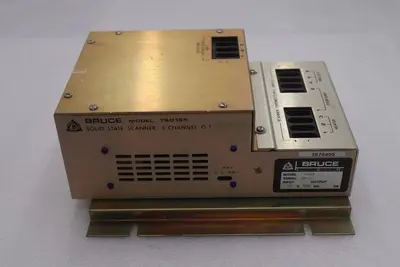 BRUCE 7601SS SOILD STATE SCANNER /3 CHANNEL MDL 9760629 S/N 4492-007 STOCK #2768