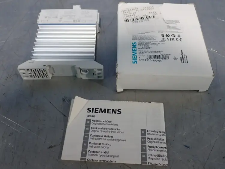 New | in-Stock SIEMENS 3RF23201AA04 PLC Contactors | HGR 24 #753052