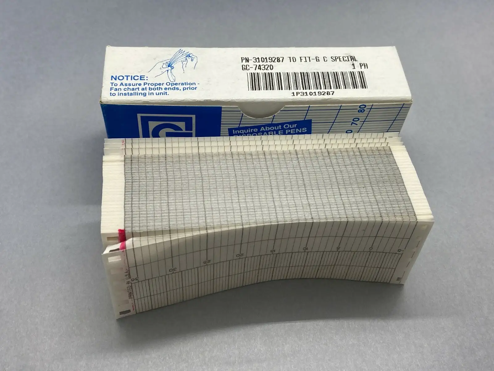 New | in-Stock Graphic Controls GC-74320 Plotters/Recorders Michigan US | Maverick Industrial Sales #1391477
