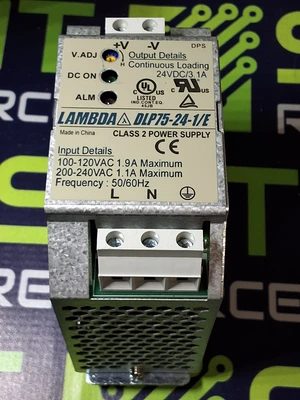 TDK DLP75-24-1/E CLASS 2 POWER SUPPLY - NEW