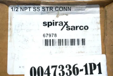 NEW SPIRAX SARCO 67978 1/2" NPT STRAINER