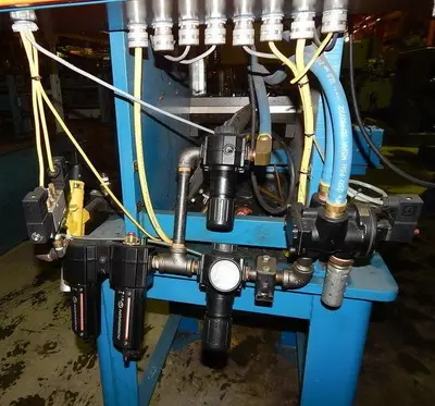 8 Ton FARGER & JOOSTEN MULTIPOWER Air/Oil Press