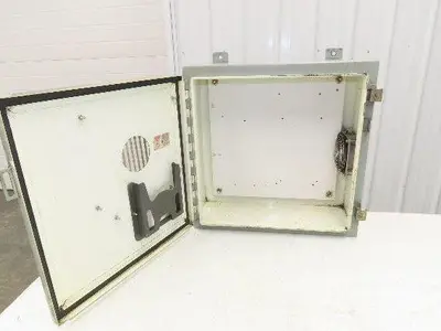 Hoffman A-202008LP Electrical Enclosure Control Panel Backplate Fan 20x20x8