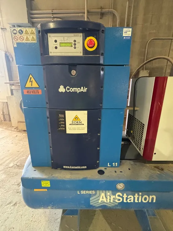 Used 2015 GARDNER DENVER L11 Rotary Screw & Sliding Vane Air Compressors Minnesota US | STONE EQUIPMENT WAREHOUSE #909535