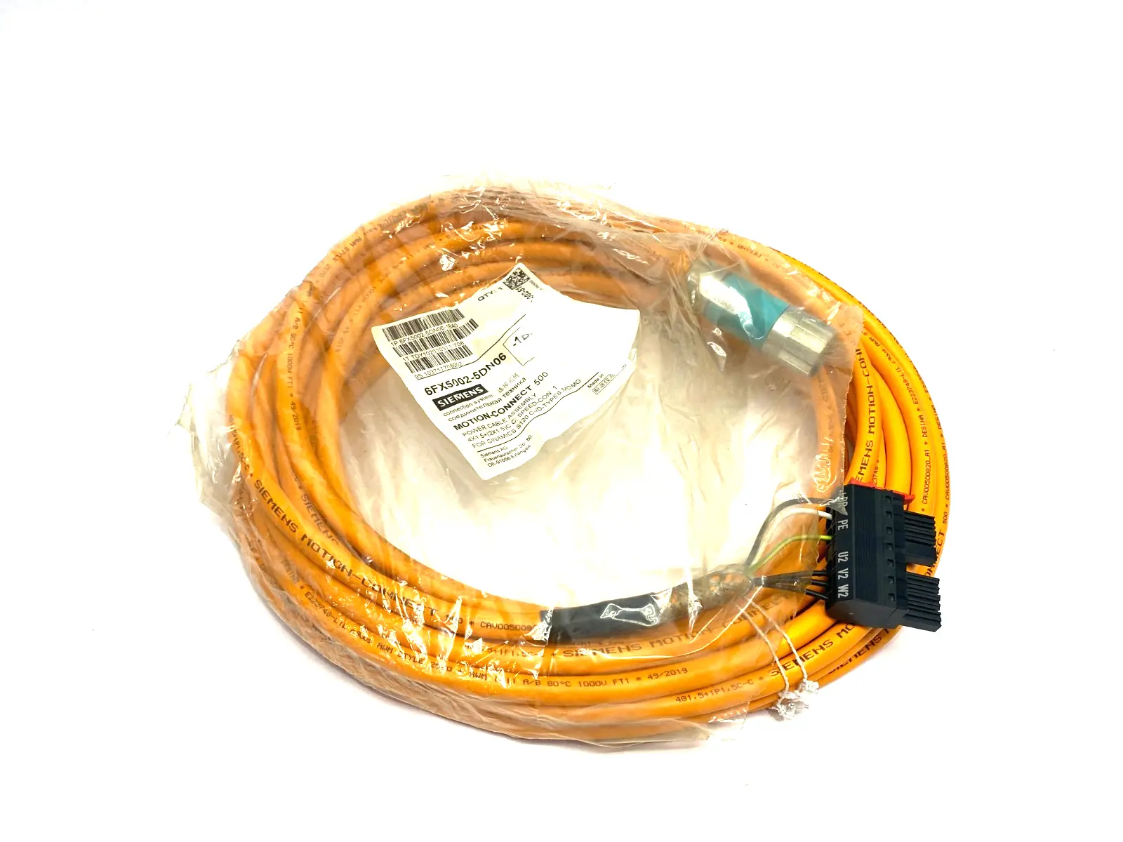 USED SIEMENS MOTION-CONNECT POWER CABLE ASSEMBLY