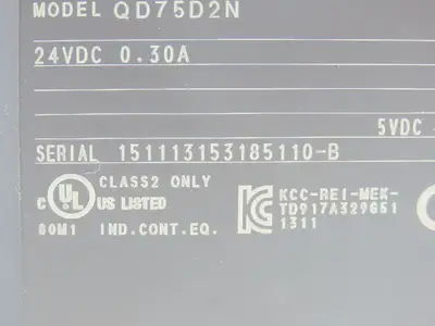 Mitsubishi QD75D2N Melsec-Q CPU Positioning Unit