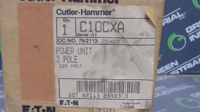 Cutler Hammer C10CX Contactor Power Unit Series A1 110/120V Coil New NIB