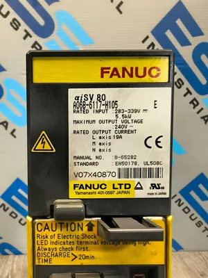FANUC LTD. A06B-6117-H105 Servo Drives & Amplifiers | ESS Industrial Equipment Sales (4)