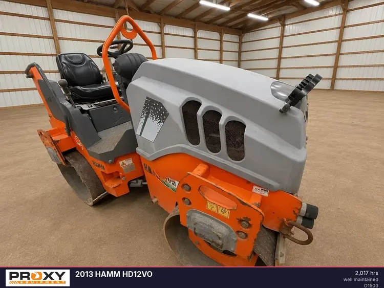 Used 2013 HAMM HD12VO Tandem Rollers Ohio US | Proxy Equipment #1426043