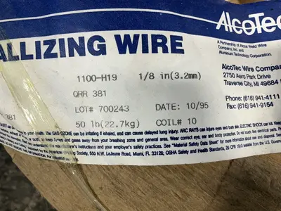 Used ALCOA 1100H19 Welding Machinery (Other) Ohio US | HGR 24 #1506875