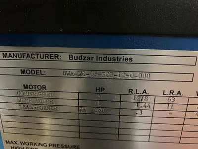 USED SHINI BWA-WC-05-FCB-12-00-000