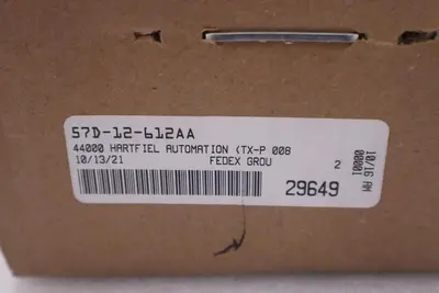 NEW IN BOX MAC VALVES INC 57D-12-612AA / 57D12612AA STOCK H80