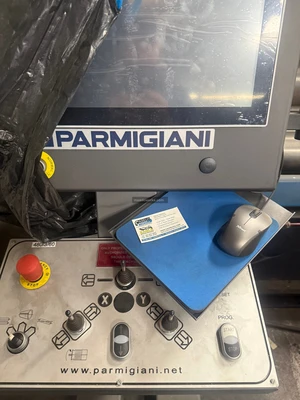 Used Parmigiani VBH 8-210 Plate Bending Rolls including Pinch Illinois US | Meadoworks #1514567