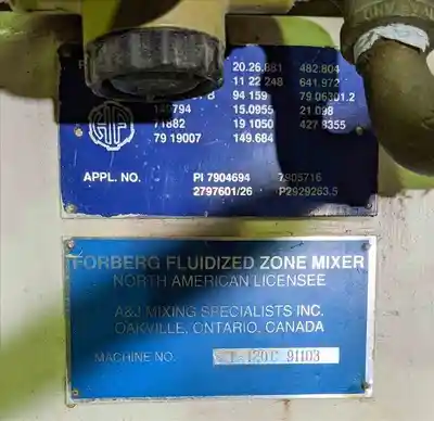 USED A&J MIXING SPECIALIST F120C
