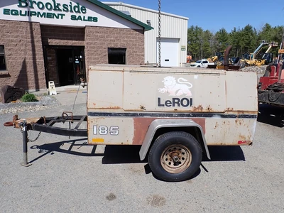 Used 1993 LEROI 185 Air Compressors, Portable Massachusetts US | Brookside Equipment Sales #1422204