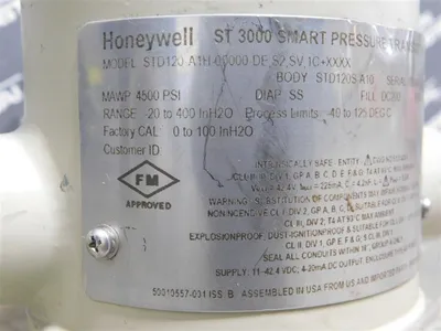 USED HONEYWELL STD120-A1H-00000-DE,S2,SV,1C+XXXX