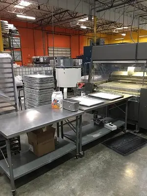 Enrober, 42" Wide, Baker Perkins, 100 lbs/hr, Pump, #5990985