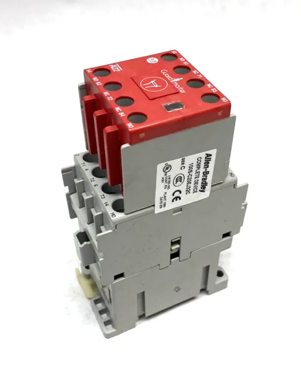 Used ALLEN BRADLEY SER. C GUARDMASTER SAFETY CONTACTOR 3NO, 3NO 2NC PLC Contactors | Maverick Industrial Sales #1102699