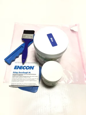 Enecon DuraTough Y875039 Cavitation Resistant Resurfacing Elastomeric Polymer Composite