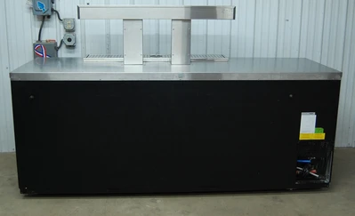 142-1109 Asber 8' 3 Door Cooler w 12 Tap Beer Kegerator #ADDC-94 NT