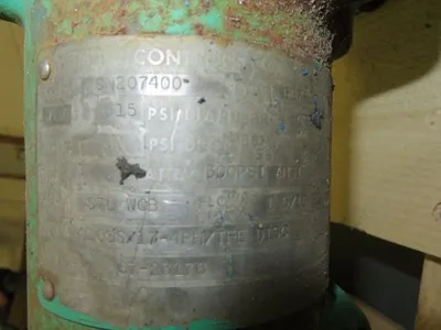 Fisher control valve type ES, size 1"-150, material WCB/316ss