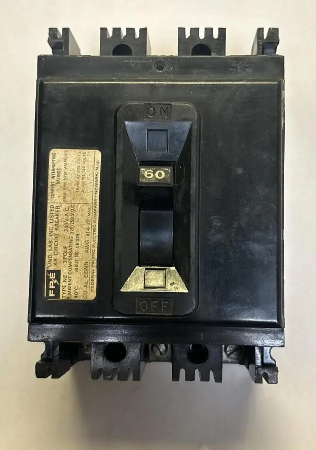 Used FEDERAL PACIFIC NE360 Miscellaneous Equipment (Electrical & Power) | Surplus Asset Holdings #1196921