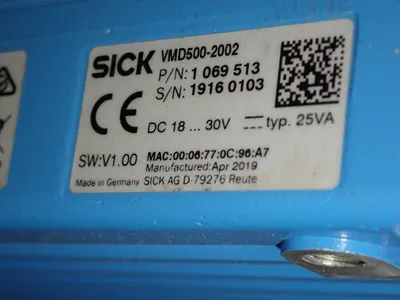 Used 2019 SICK VMD5002002 Laser Scanners Ohio US | HGR 24 #798840