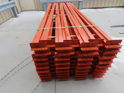 Interlake Teardrop Pallet Rack Racking Step Beam Crossmember 12' 144"x4" 2650 LB