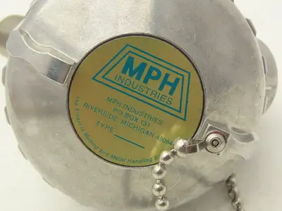 Lindberg/MPH Industries Temperature Transmitter Thermocouple 11.5" Probe 1/2"NPT