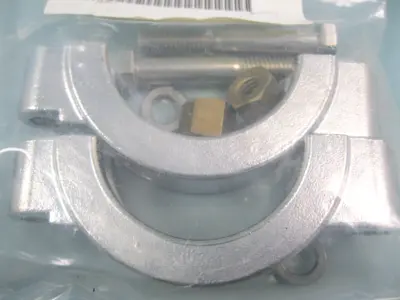 Lot (2) 2" Tri-Clover 13MHP-2-S High Pressure SS Sanitary Tri-Clamp NEW L20