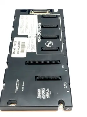 USED GE FANUC 5-SLOT CPU BASEPLATE EMI ENHANCED SERIES 90-30