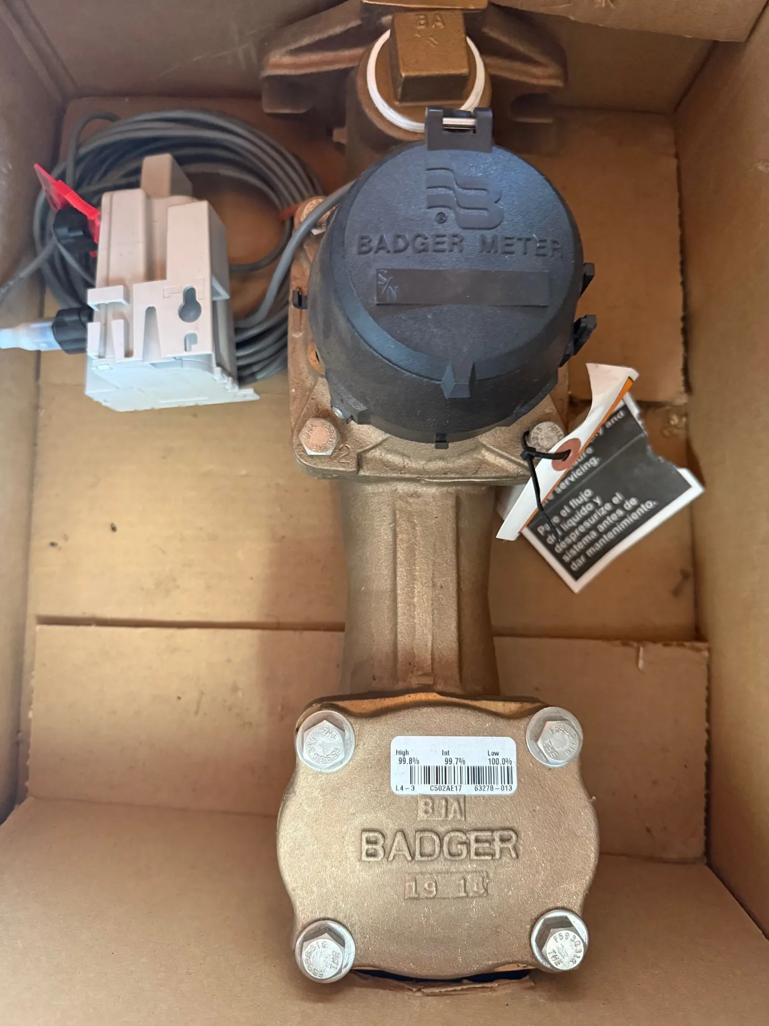 NEW RECORDALL BADGER TURBO SERIES 2"