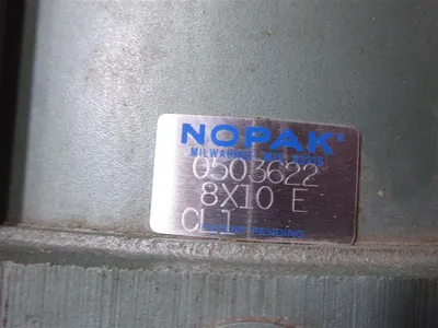 Nopak 0503622 8X10 E CL1 Pneumatic Cylinder for Bucyrus Erie 1570W Dragline Used