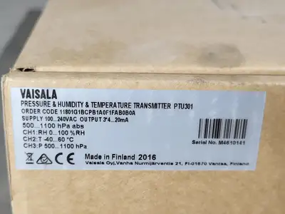New | in-Stock 2016 VAISALA PTU301 Misc Electrical & Power Parts British Columbia CA | Lenmark #1439804