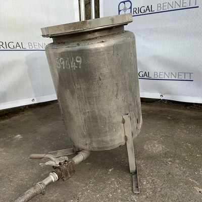 125 L S/S Tank With Perspex Lid