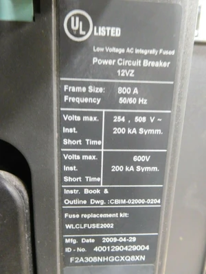 Used Siemens WLF2A308 Circuit Breakers Ohio US | Equipment Recovery Corp. #1330615