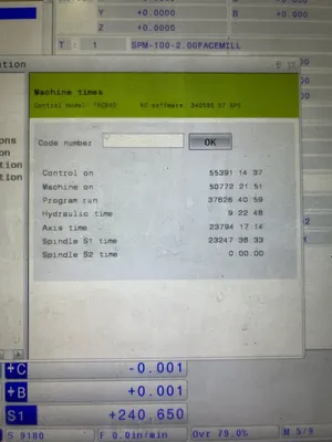 2017 YAMA SEIKI MEGA 5 P3020 Machining Centers, Vertical, (5-Axis or More) | Machnet (4)