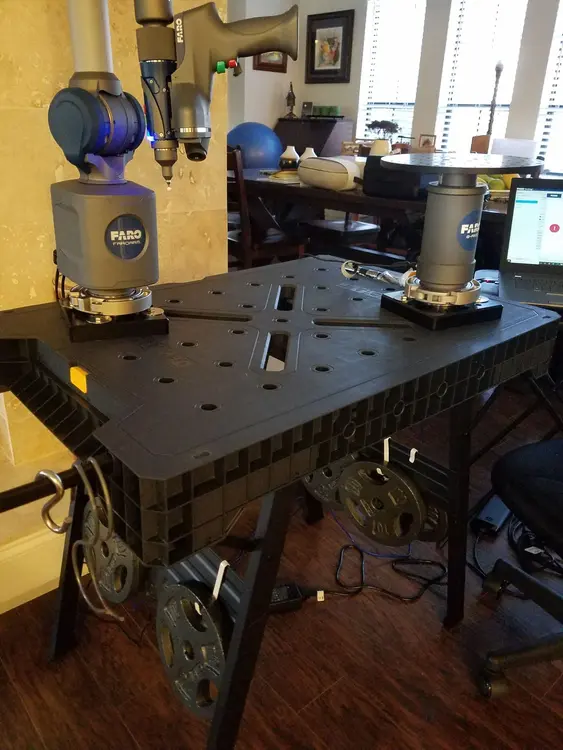Used 2021 FARO TECHNOLOGIES QUANTUME V2, 7-AXIS, 2.5M REACH Coordinate Measuring Machines Illinois US | Revelation Machinery #404541
