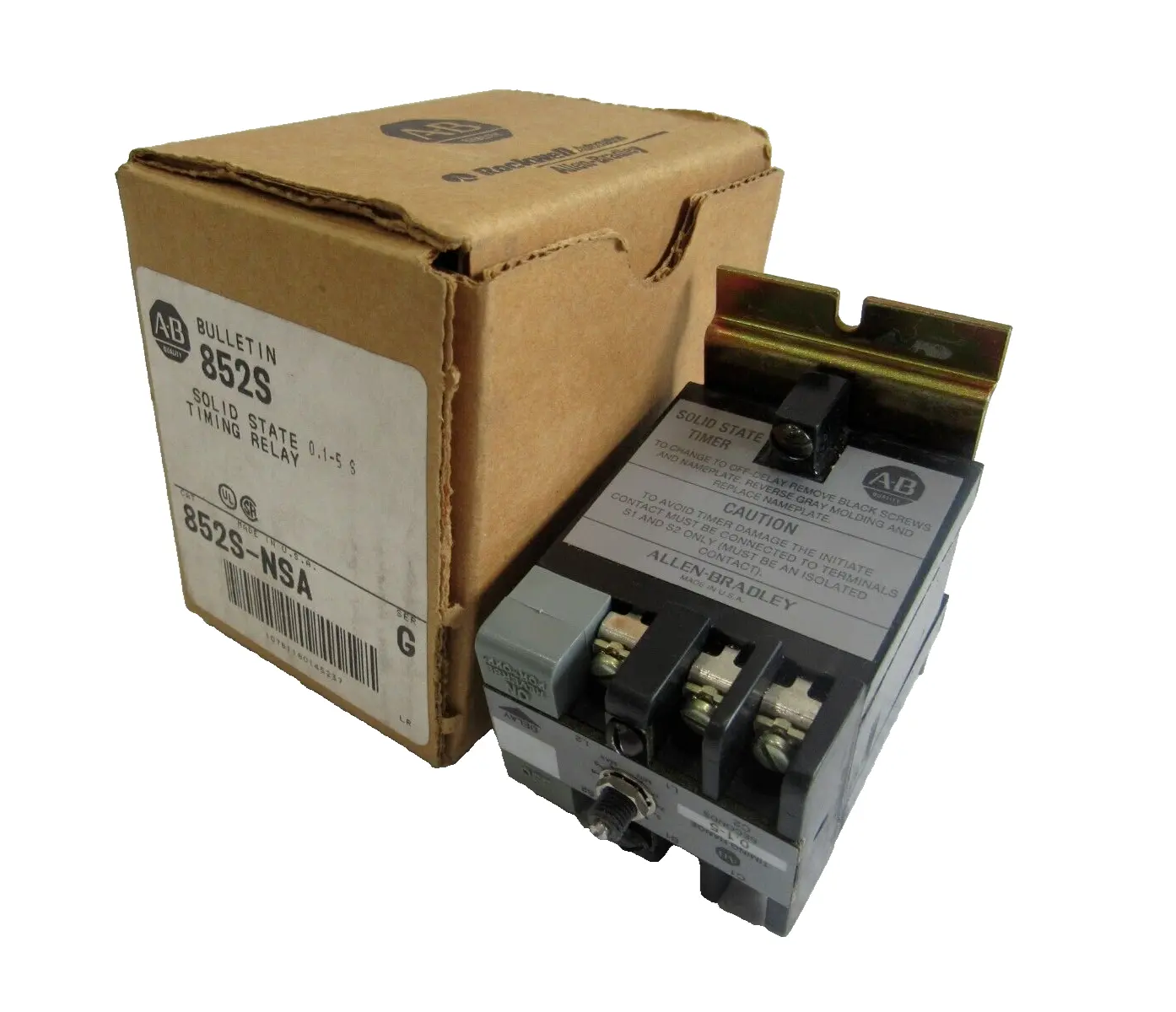 ALLEN BRADLEY 852S-NSA TIMER MODULE SERIES G 852SNSA NEW SURPLUS