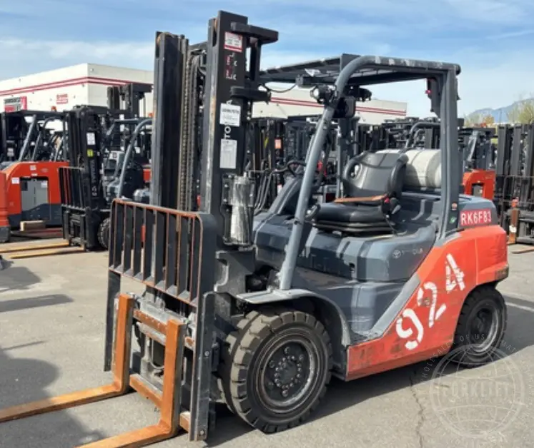 Used 2020 TOYOTA 8FGU35 Liquid Propane Forklifts California US | Forklift Exchange #1274471