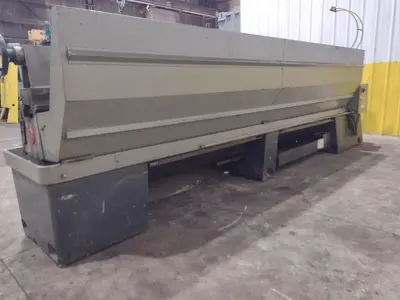 21" x 120" CLAUSING COLCHESTER MODEL #21 ENGINE LATHE 3.5" SPINDLE HOLE: YOBRO #24560