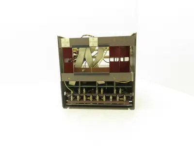 Cincinnati Milacron 1-230-0535 PCB Chassis 4 Slot Rack With Power Supply 275V